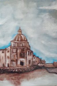paesaggio. edifici
