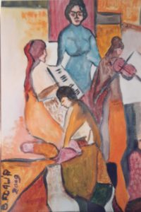 dipinto olio